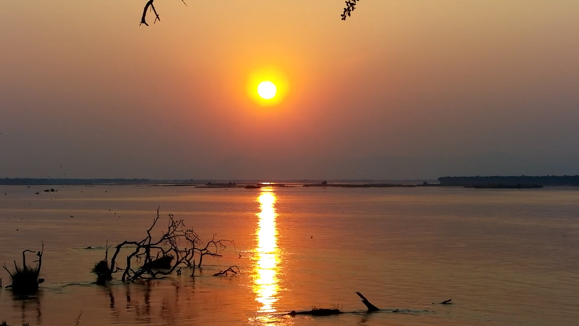 Stunning Sunset Over Tembo Plains