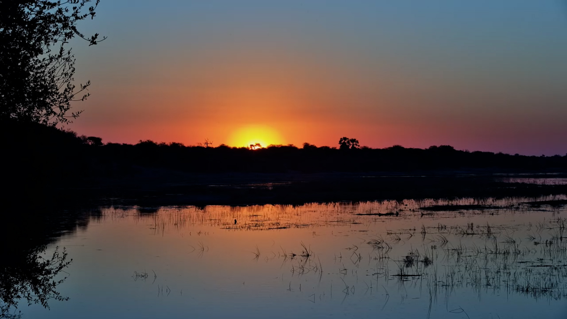 Golden Hour Turns to Sunset at Moela