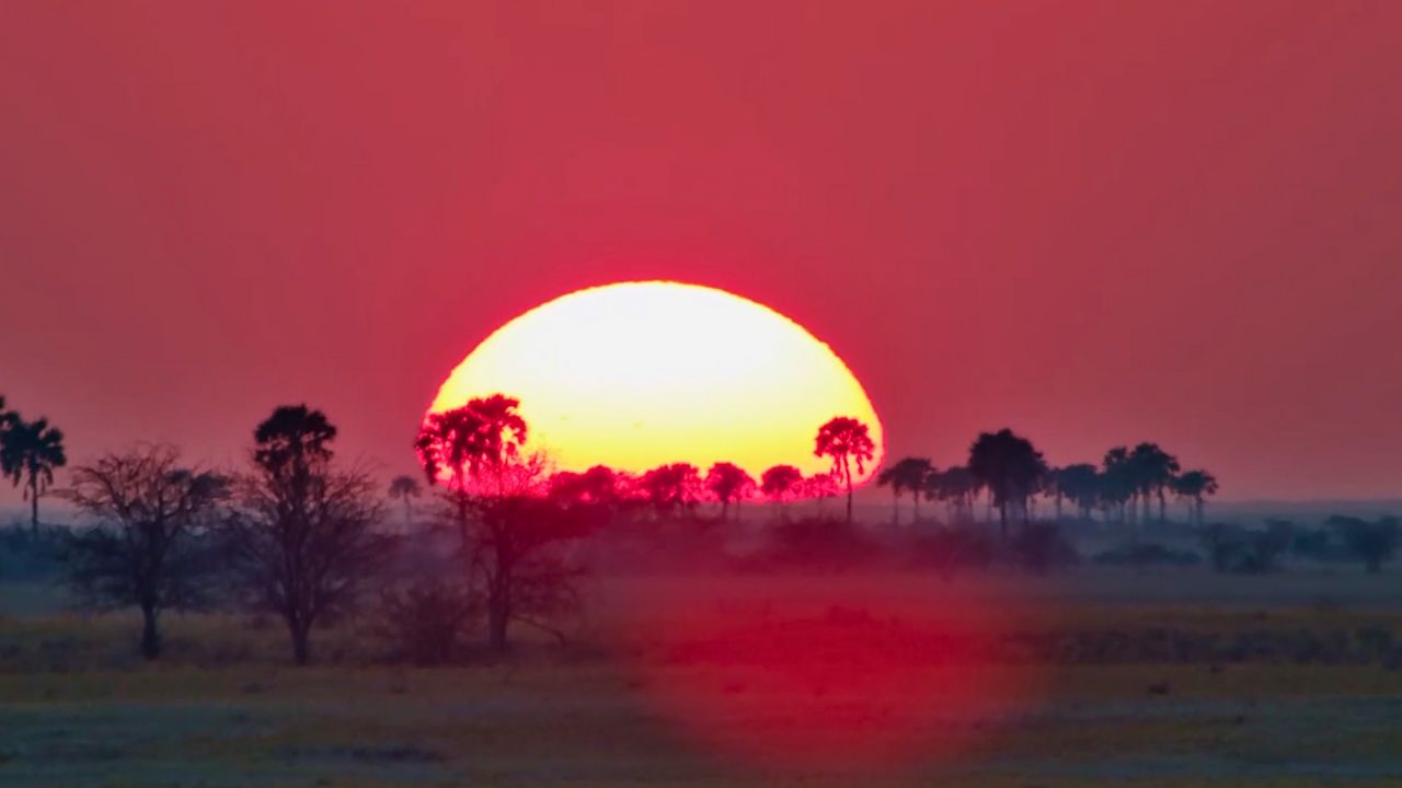 Magical Sunset at Jack’s Camp