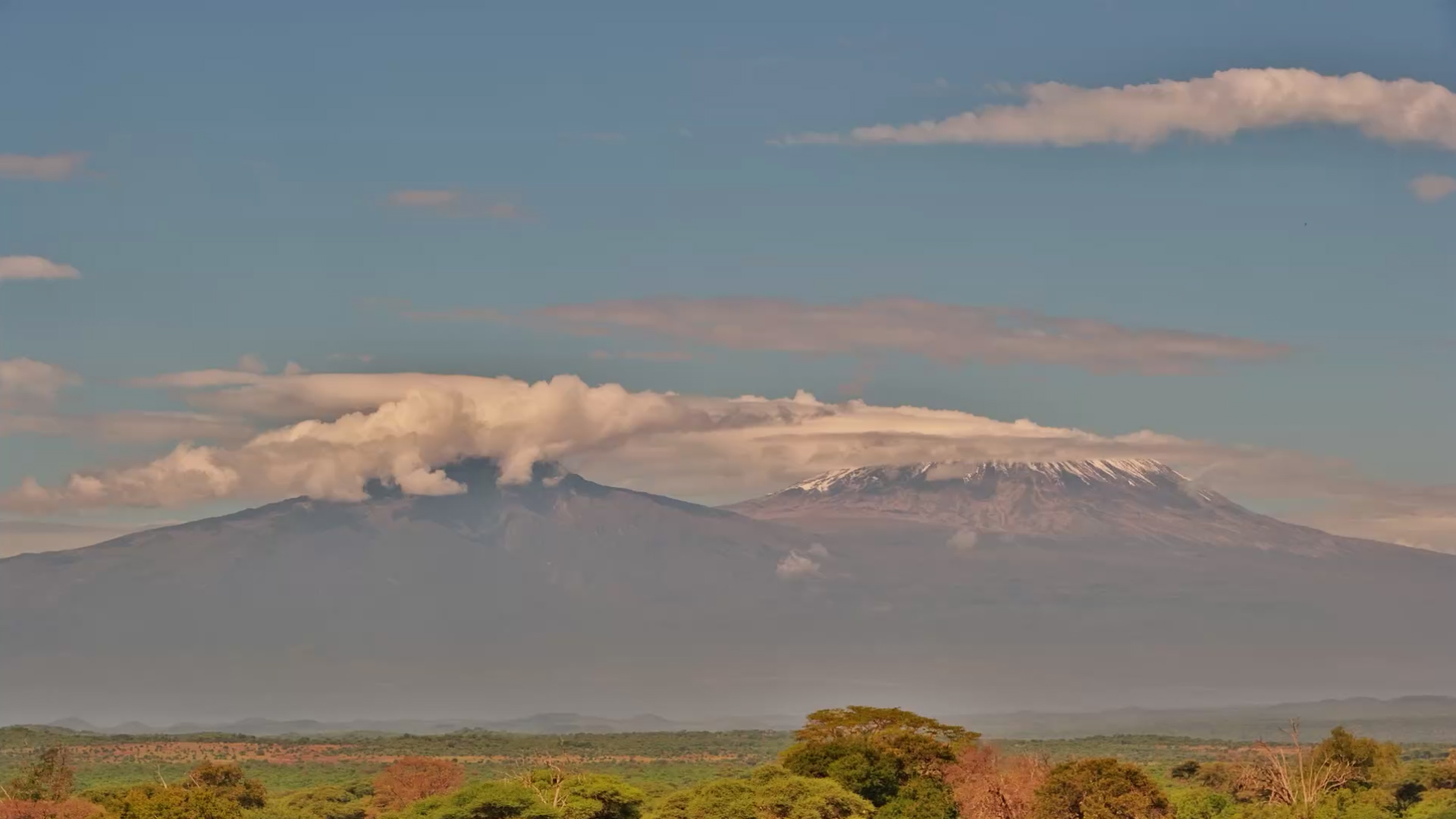 Peaceful Moments with Mount Kilimanjaro