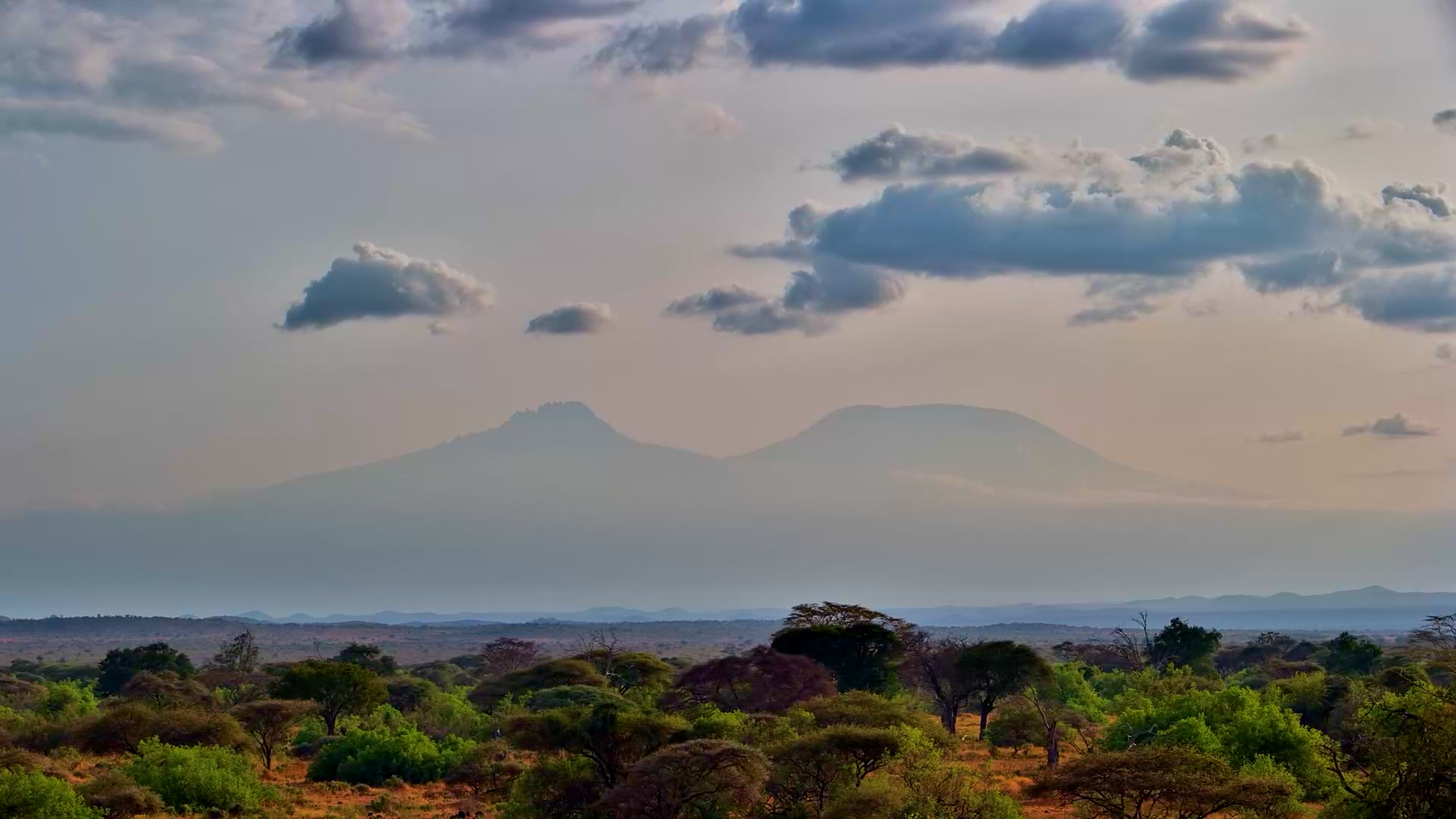The Mountain Behind the Clouds