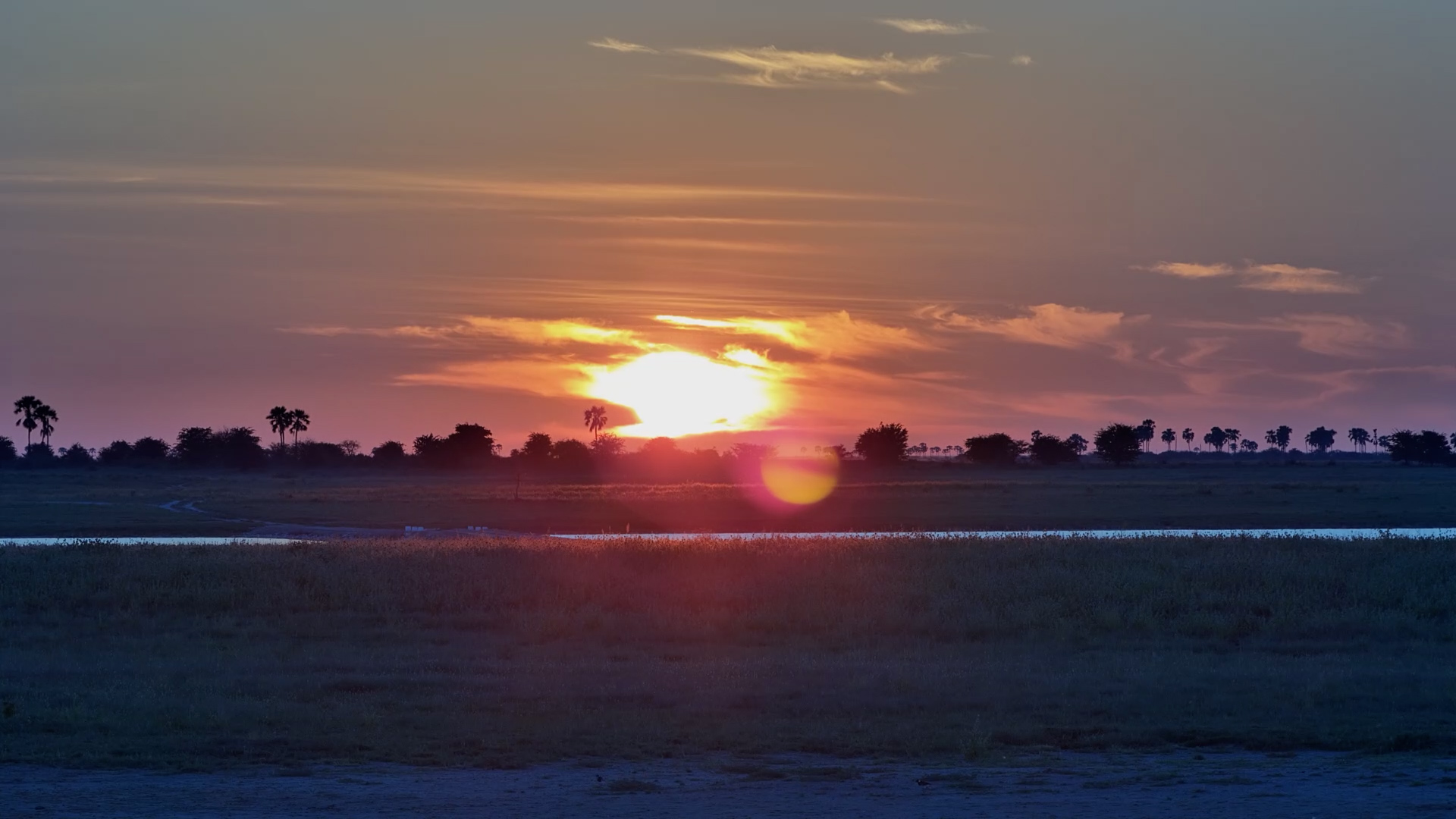 Golden Hour Over Jack’s Camp - Calm in the Kalahari
