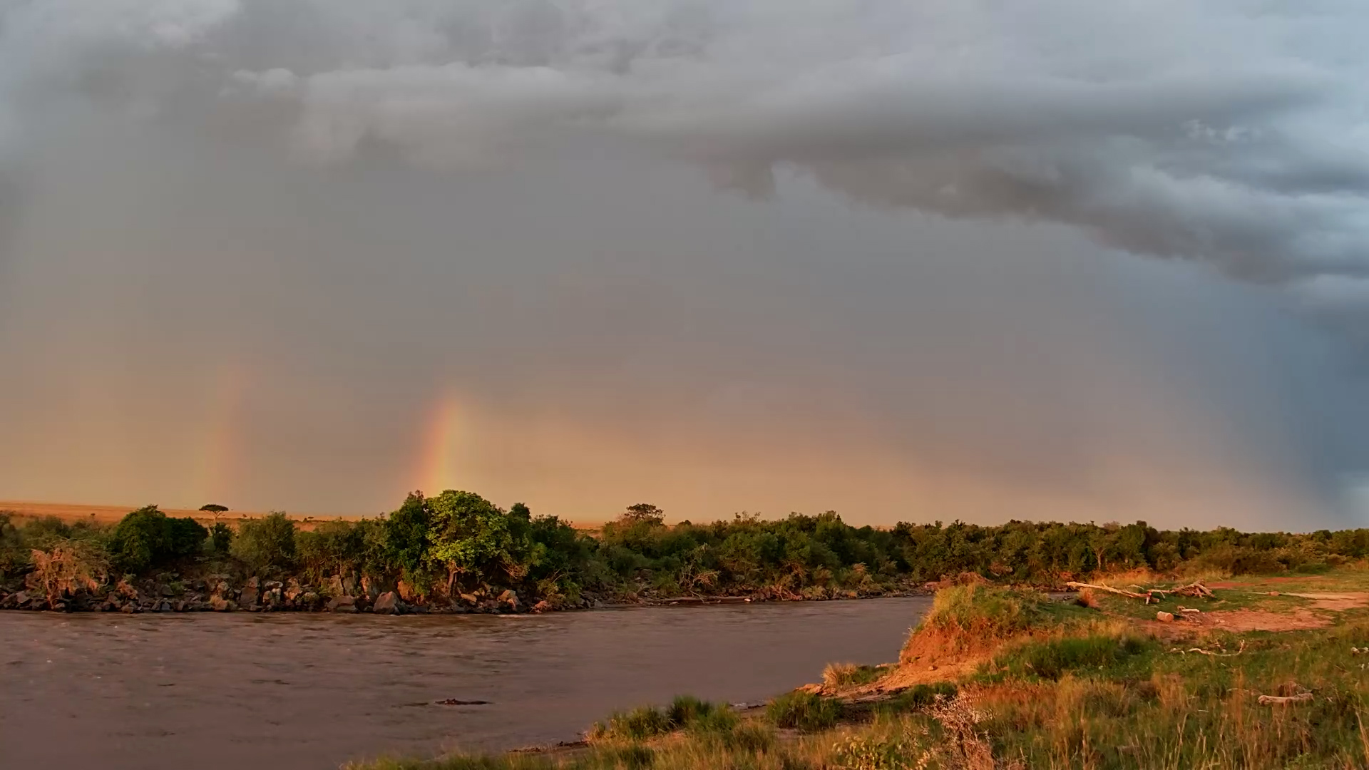 Colour Over the River