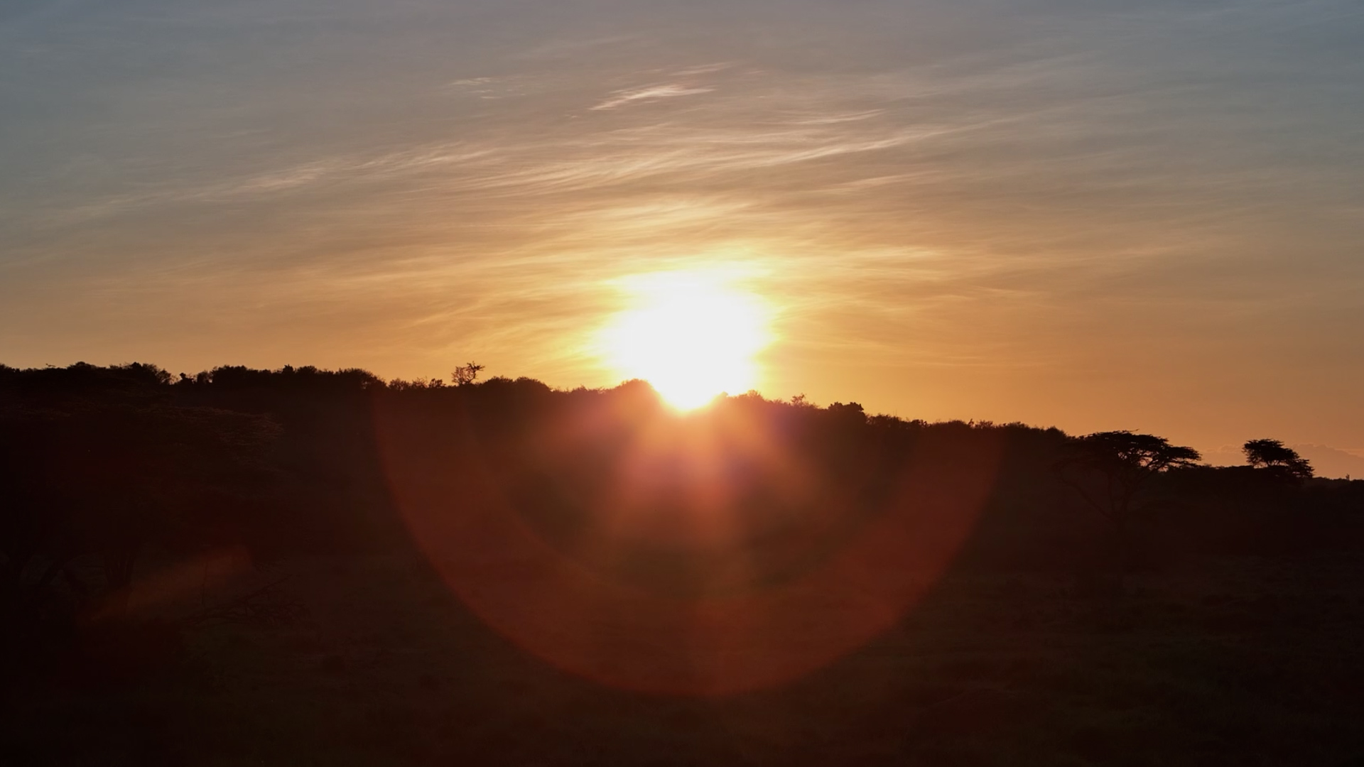 Golden Sunrise: Mahali Mzuri Awakens in Light