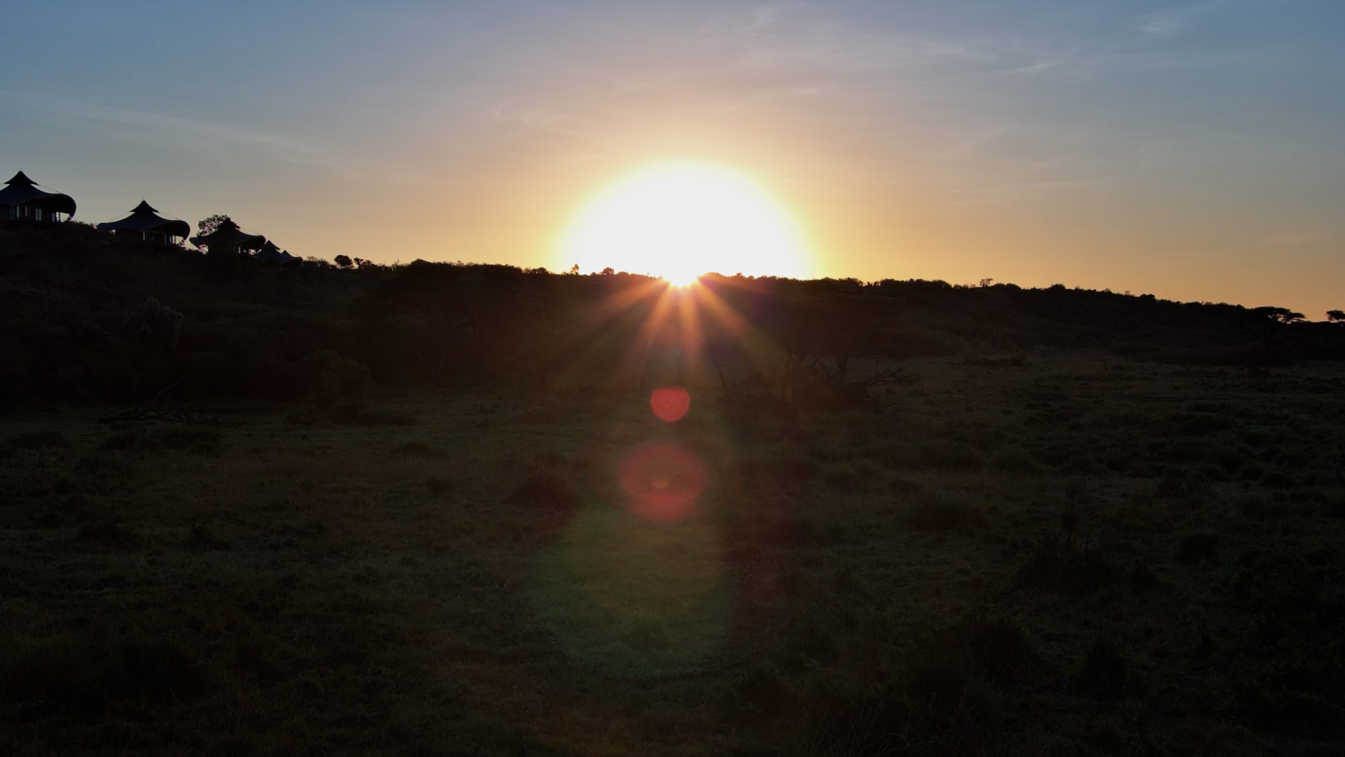 Morning Magic: Sunrise at Mahali Mzuri