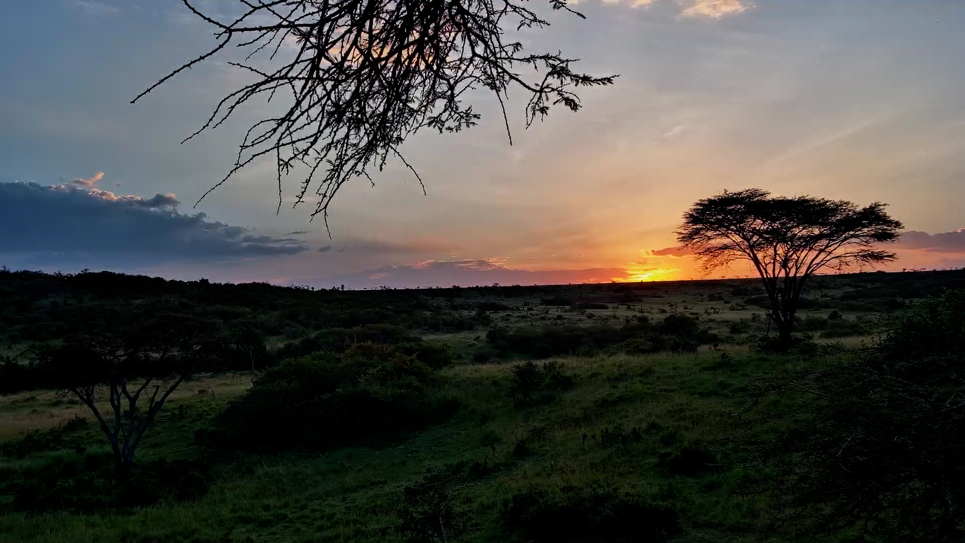Magical Sunset at Mahali Mzuri