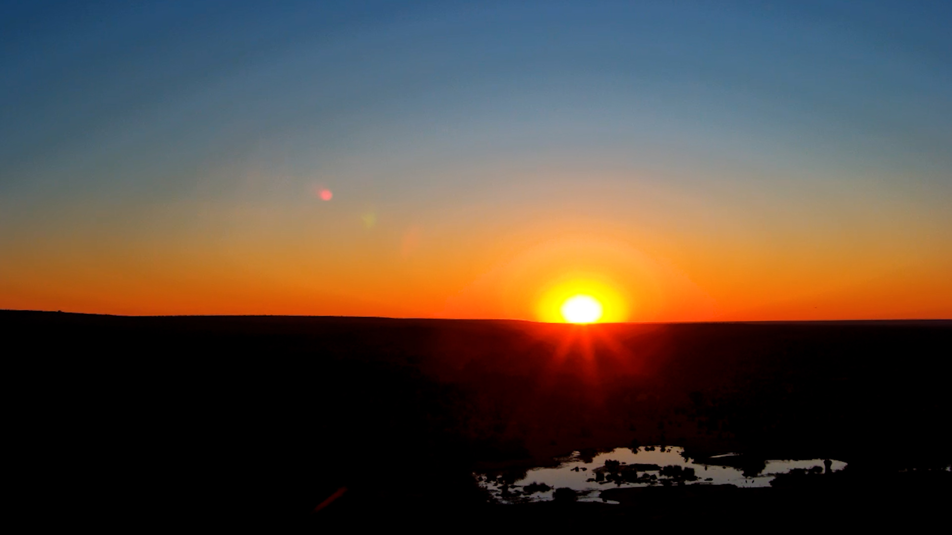 A Beautiful End to the Day in Zimbabwe