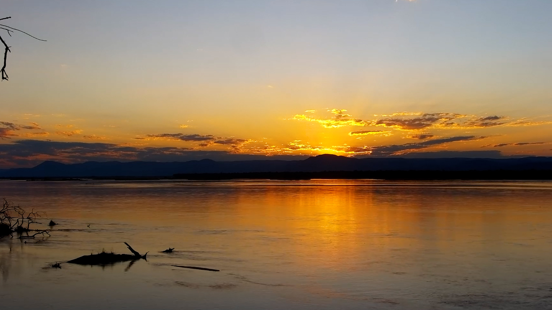 As the Sun Sets Over the Zambezi