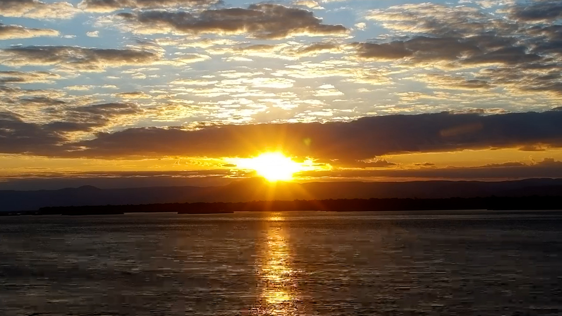 The Last Light Over the River