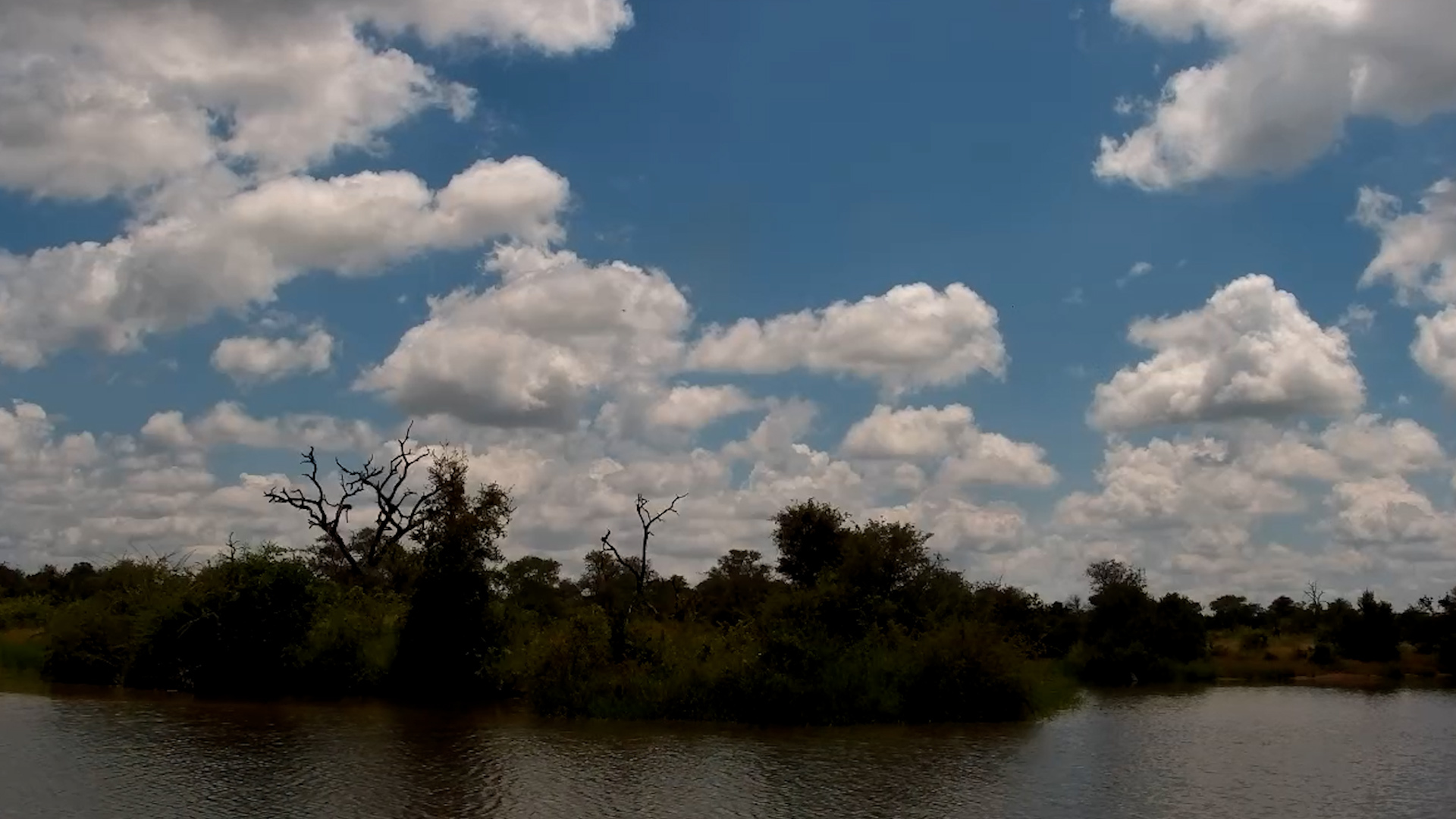 Clouds Dance Over the Waterhole